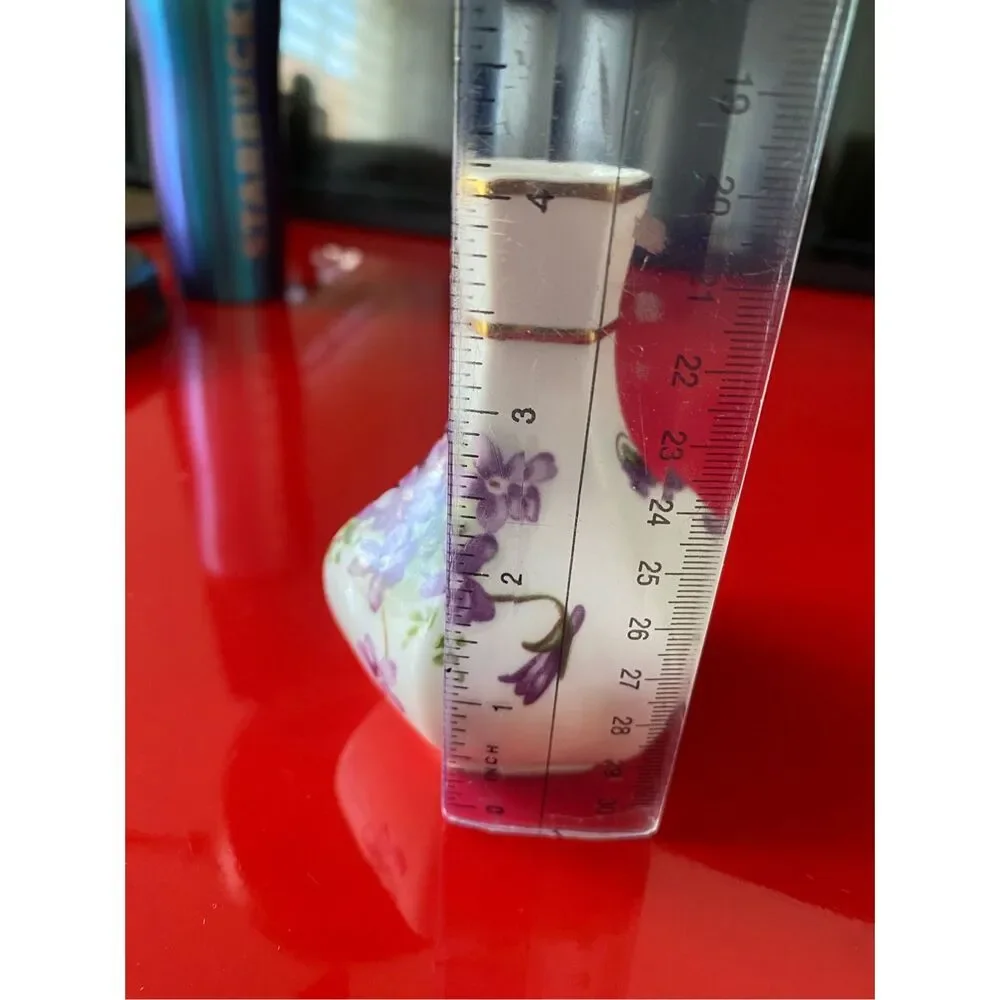 Hammersley Victorian Violets bone china sugar shaker